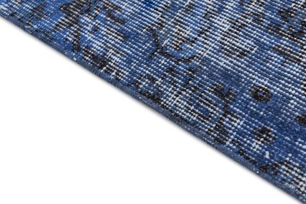 Tapis Ultra Vintage CXXXIX Bleu - Laine - 203 x 1 x 312 cm