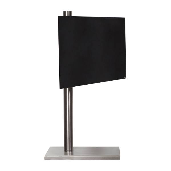 TV Ständer column art 118-ES Silber - Metall - 68 x 139 x 90 cm
