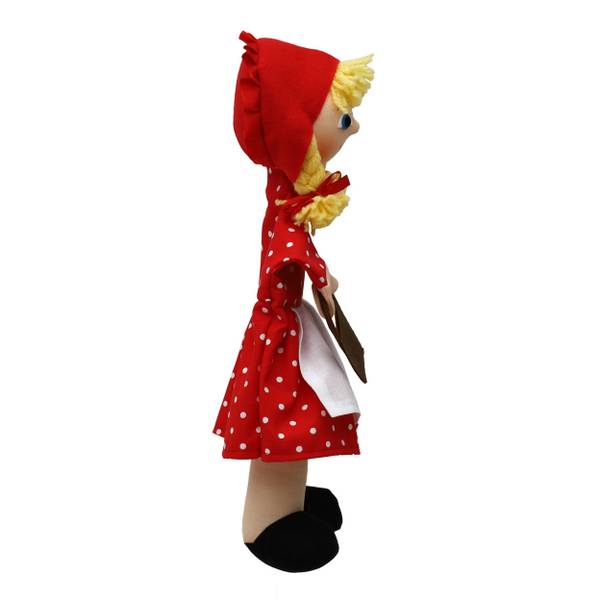 Handpuppe Rotkäppchen Textil - 22 x 31 x 8 cm