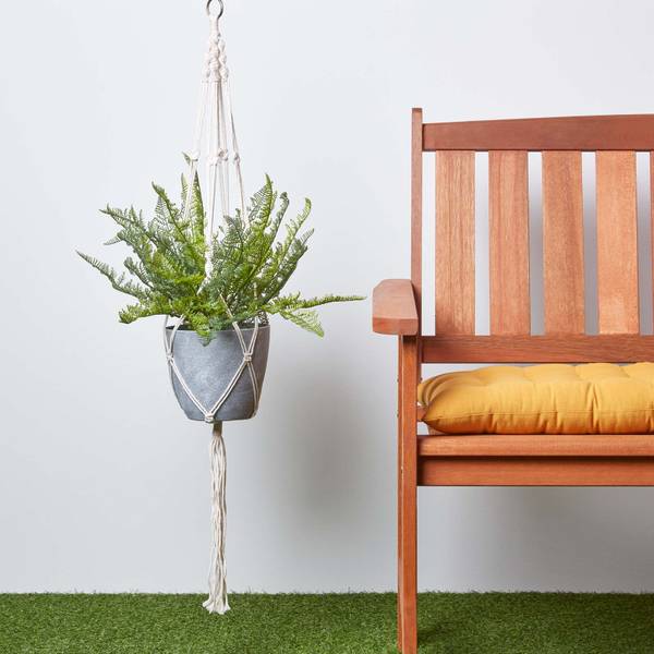 Kunstpflanze Farn Grün - Polyester - 45 x 95 x 95 cm