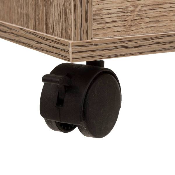 Rollturm BASIC Beige - Holzwerkstoff - 29 x 80 x 33 cm