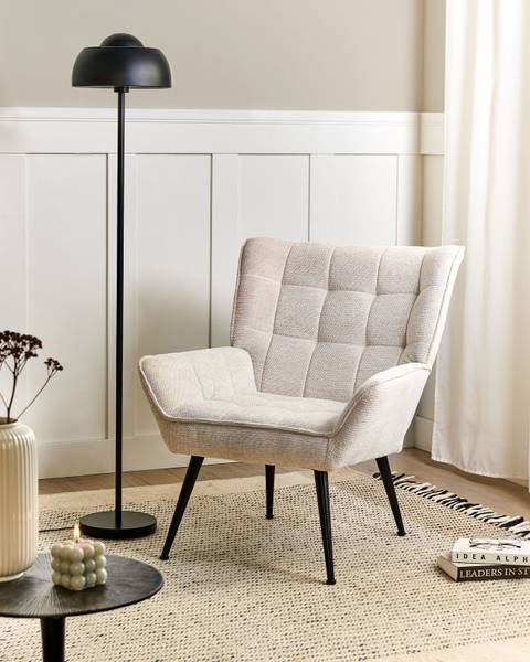 Fauteuil BELLINGMO Beige - Noir