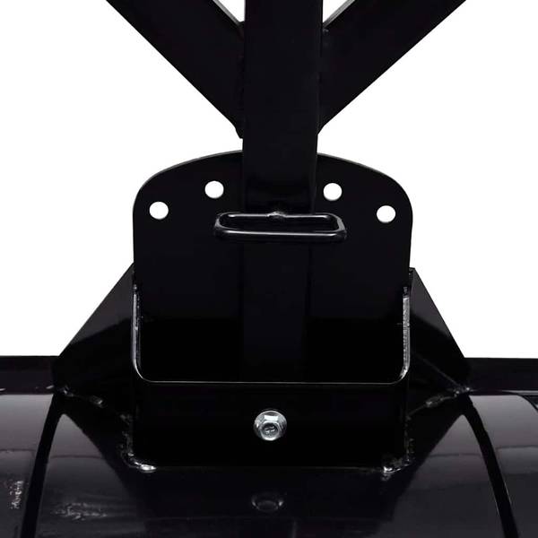 Schneefräsen 291197 Schwarz - Stahl - 80 x 44 x 1 cm