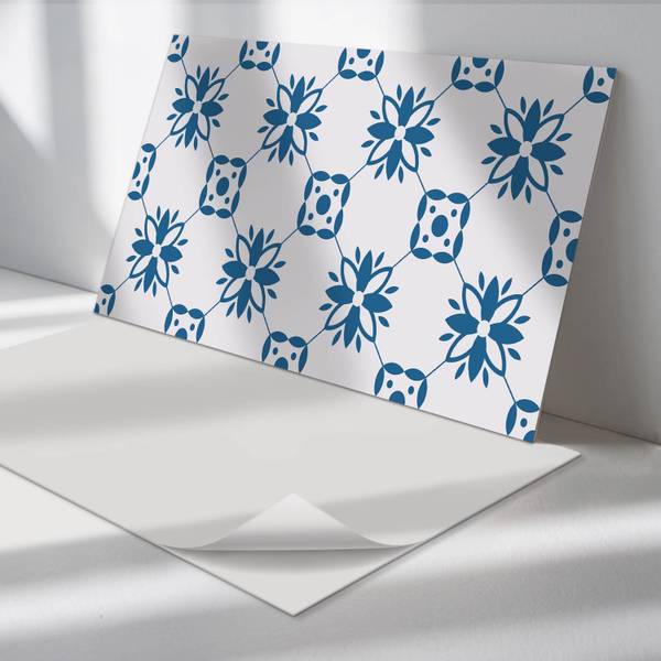 Klebepaneele Blumen Blatt Anmut 100 x 50 cm