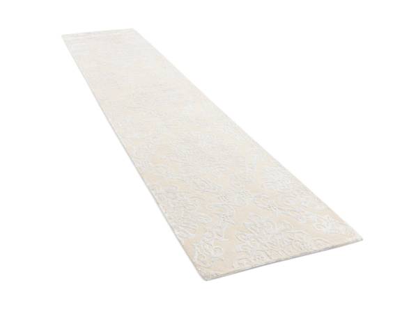 Tapis de passage Darya DXCVI Beige - Laine - 81 x 1 x 396 cm