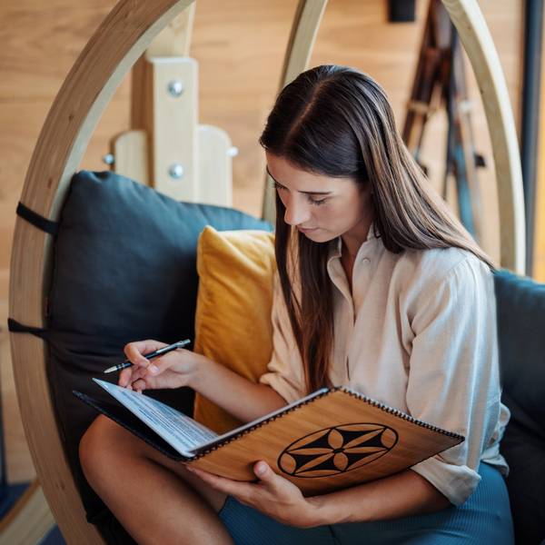 Fauteuil suspendu avec support HIGLO Gris foncé