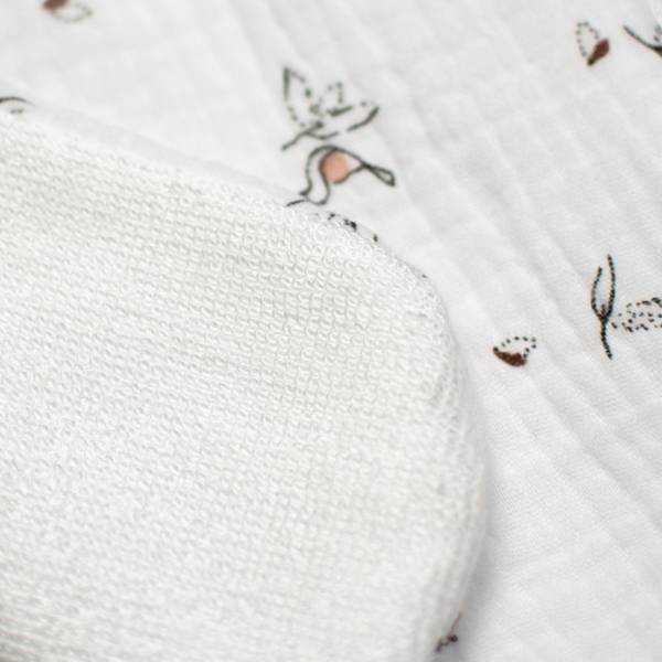 Lätzchen Melody Weiß - Textil - 25 x 1 x 20 cm