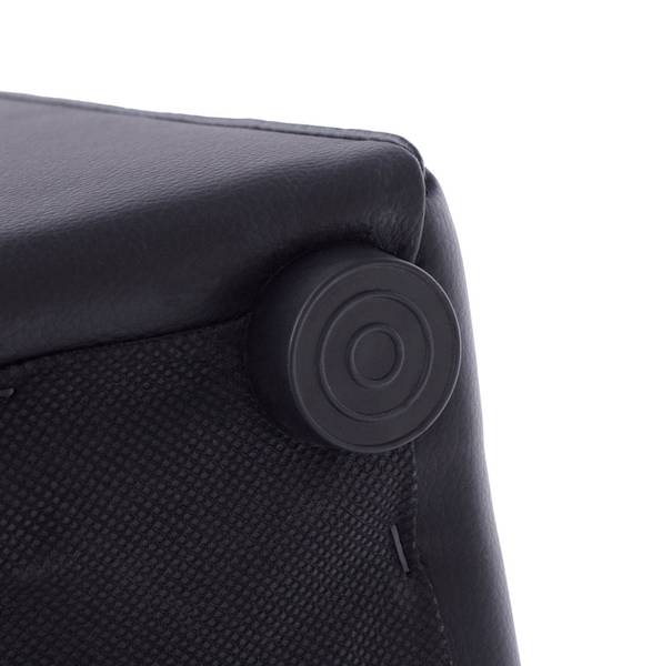 Pouf CUBE Noir - Polypropylène - 41 x 41 x 41 cm