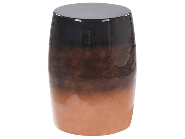 Table d'appoint FRAGUITA Noir - Marron - Marron sable