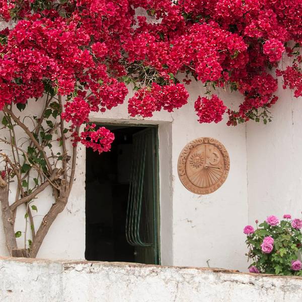 Sonnenuhr SONNE MOND Braun - Terracotta - 6 x 53 x 53 cm