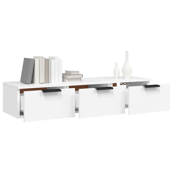 Wandschrank 3015377 Weiß - Holzwerkstoff - 102 x 20 x 30 cm