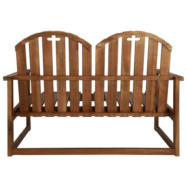 Banc de jardin 3005024 Marron - Acacia - 110 x 79 x 63 cm