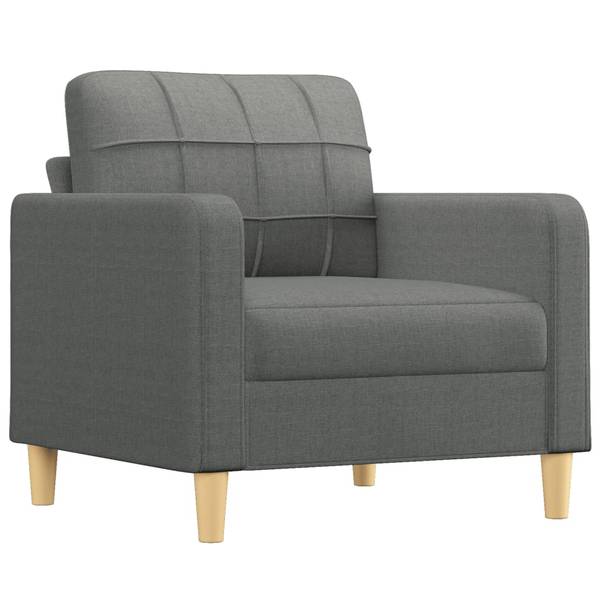 Sofagarnitur 3032139-1 (4-teilig) Dunkelgrau