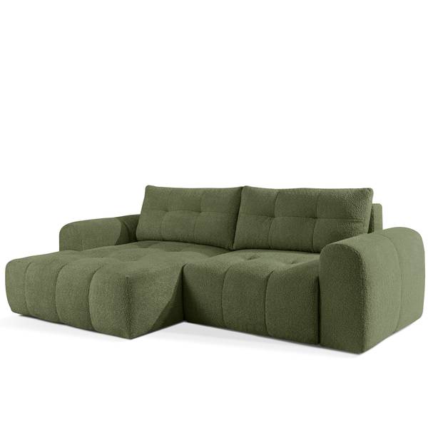 Ecksofa RAVIA Olivgrün