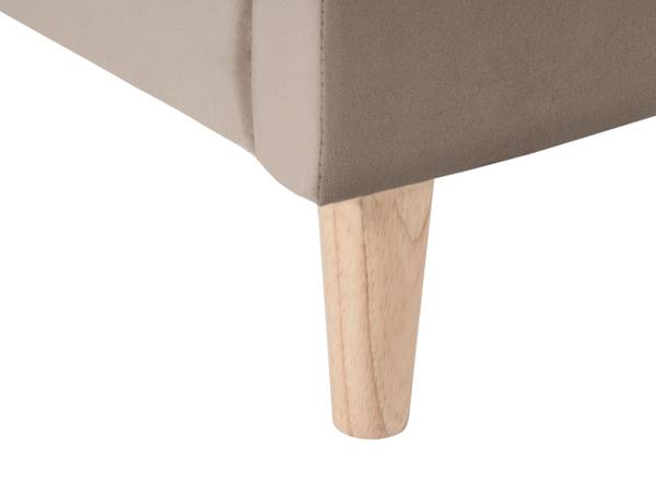 Kinderbett KERVAN Beige - Taupe - Weiß