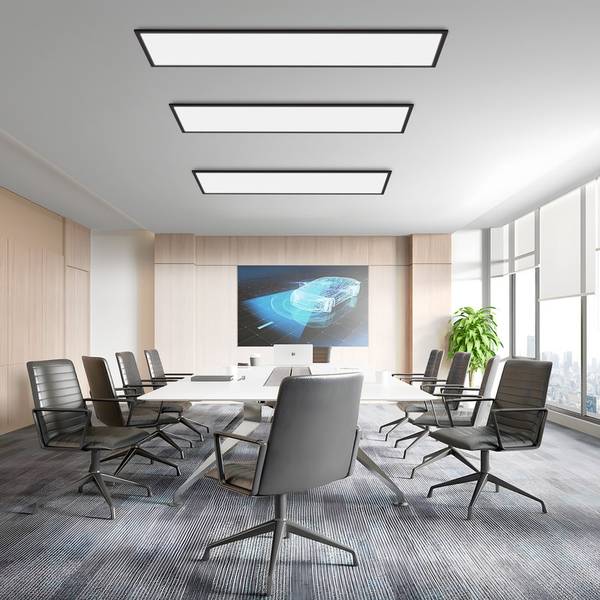 LED Panel Deckenlampe Dimmbar Liepins II 120 x 6 x 30 cm