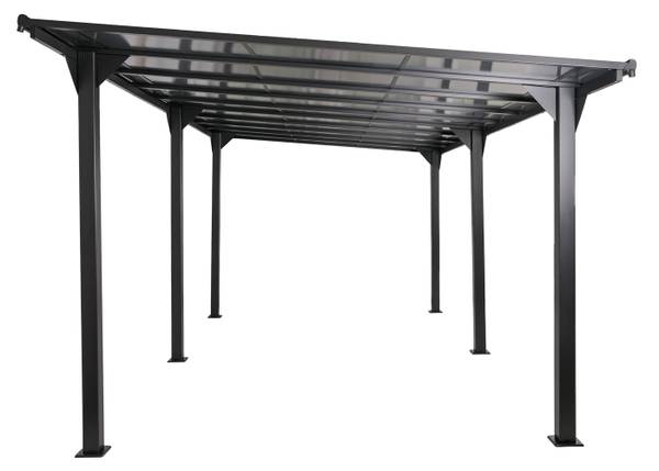 Alu-Carport O23 Anthrazit