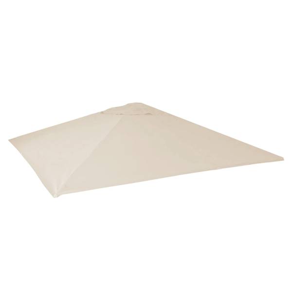 Ersatz-Bezug für Sonnenschirm D20 Cremeweiß