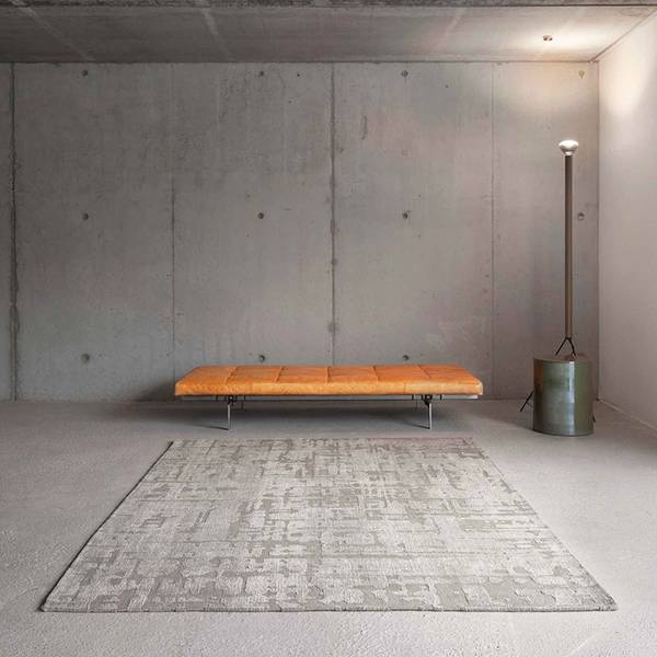 Kurzflorteppich Dry Beige Polyester - Beige - 80 x 150 cm
