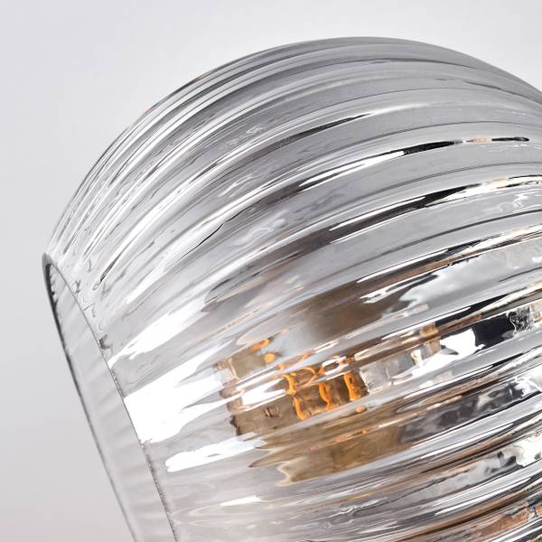 Deckenleuchte Cesaro Braun - Grau - Metall - 100 x 29 x 100 cm