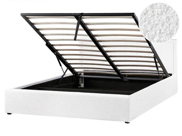 Doppelbett MONTLAUR Weiß - Liegefläche Breite: 160 cm