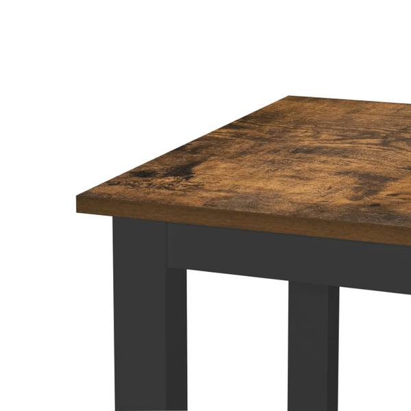 Schreibtisch JUNZBG01E Schwarz - Stahl - 120 x 74 x 60 cm