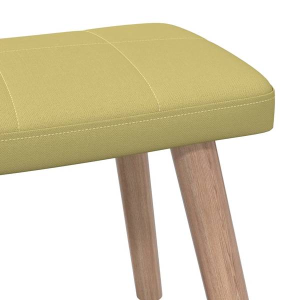Relaxsessel mit Hocker 3010030-2 Grün