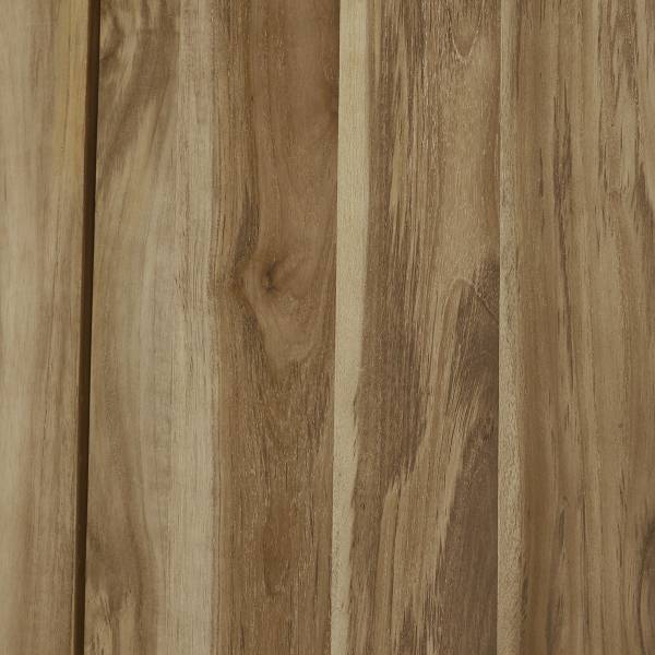 Badezimmersäule aus Teakholz Beige - Massivholz - 45 x 200 x 40 cm
