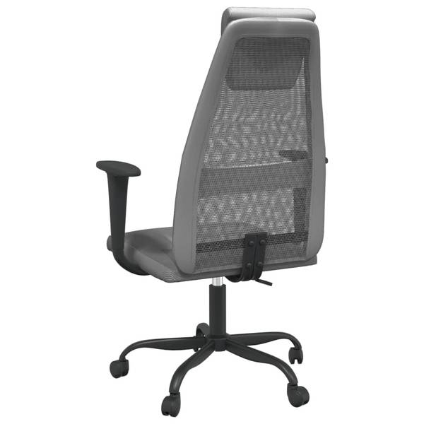 Bürostuhl mit Liegefunktion 3029025 Grau - Kunstleder - 67 x 115 x 68 cm