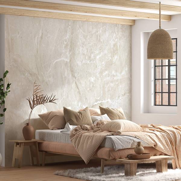 Tapete Vlies Marmor-Design Beige Creme Marburg 77715