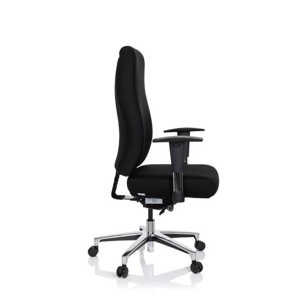 Bürostuhl FORCOM Schwarz - Polyester - 65 x 130 x 69 cm