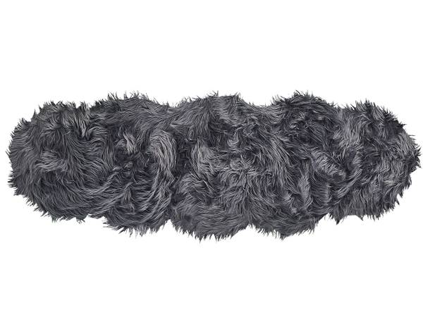 Teppich MAMUNGARI Dunkelgrau - Grau - Höhe: 60 cm