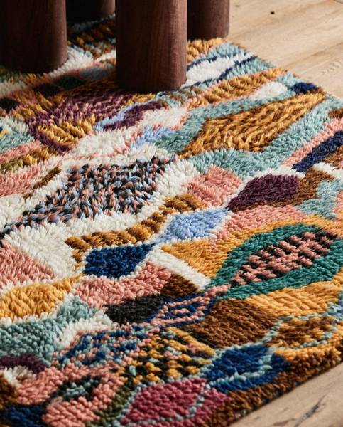 Teppich Pippa Textil - 200 x 2 x 140 cm