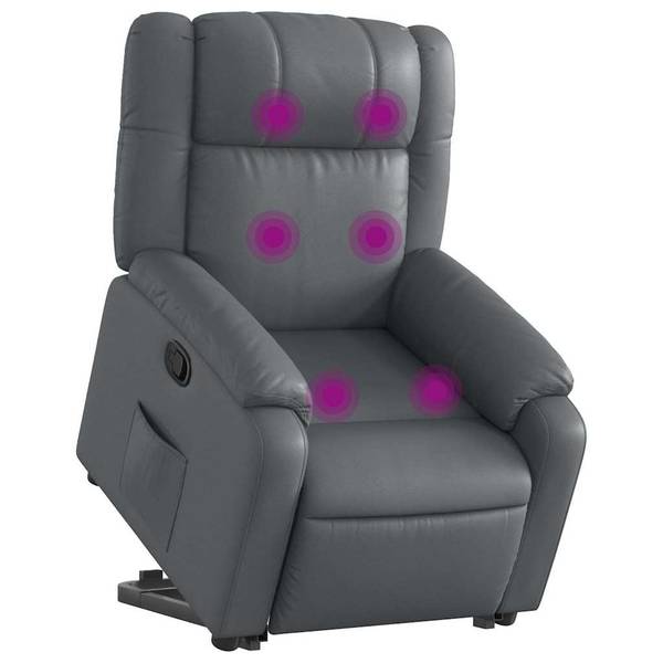 Massagesessel mit Aufstehhilfe 3032396-2 Grau