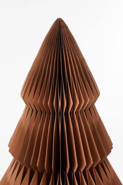 Dekorativer Weihnachtsbaum  Braun 104 x 152 x 104 cm