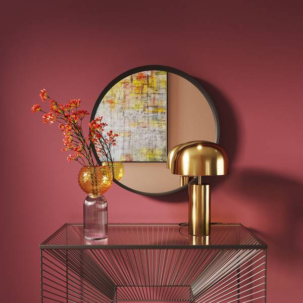 Vase Marvelous Duo jaune rose 31cm Jaune foncé