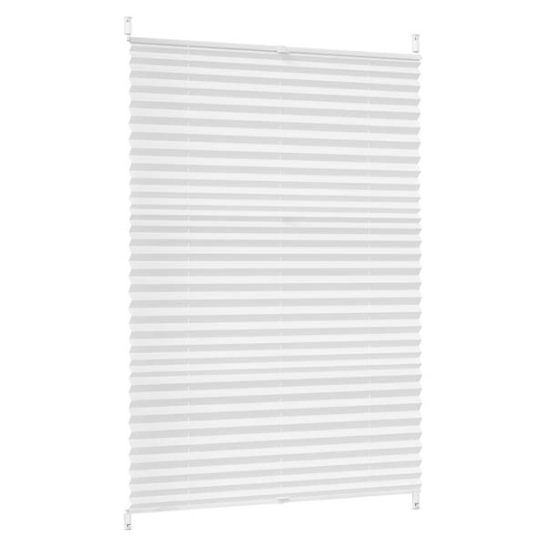 Plissee PS5693 Klemmfix Weiß - 60 x 130 cm