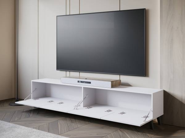 TV-Lowboard Phuket Weiß