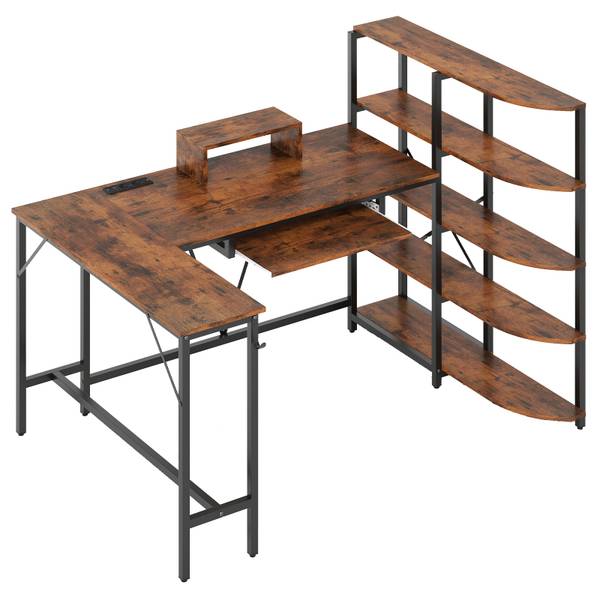 Computertisch ON32151PQ Braun
