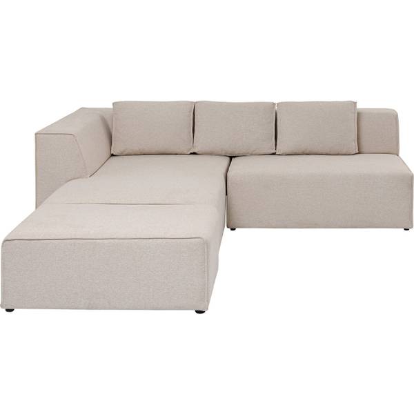 Ecksofa Infinity Beige - Polypropylen - 306 x 70 x 182 cm