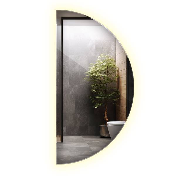 LED-Spiegel Mond 30 x 60 cm