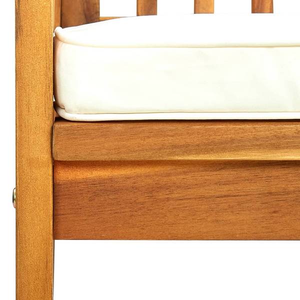 Chaise à manger 3007912-1 (lot de 2) Crème