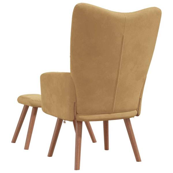 Relaxsessel mit Hocker 3011641-2 Braun