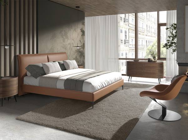 Kommode 7075 Schwarz - Braun - Walnuss - Zink - 135 x 75 x 48 cm