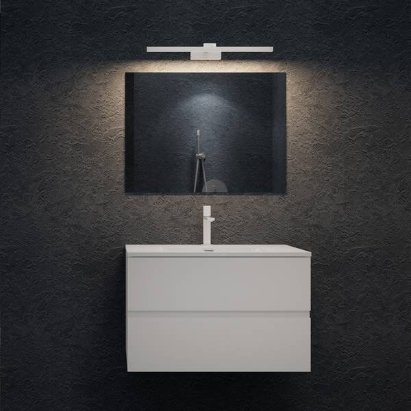 Wandleuchten Strahlenschön Weiß - Flammenanzahl: 64