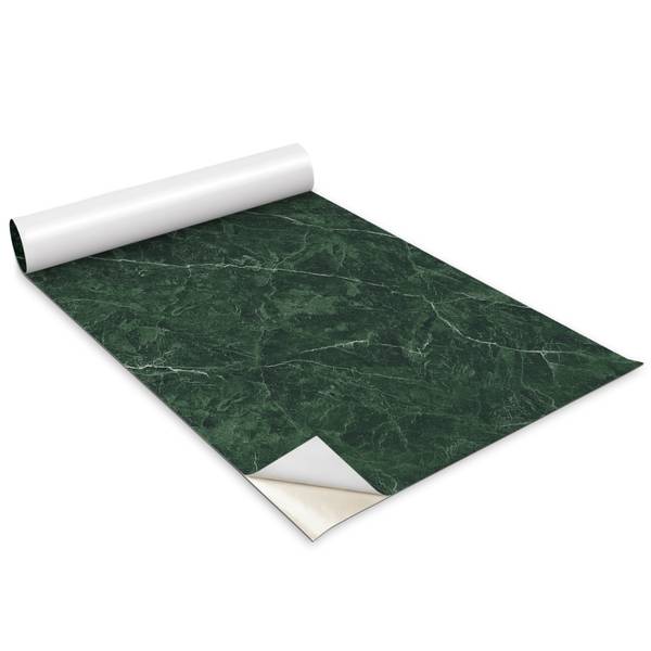 Möbelfurniere Smaragdtiefe Grün - Kunststoff - 100 x 50 x 1 cm