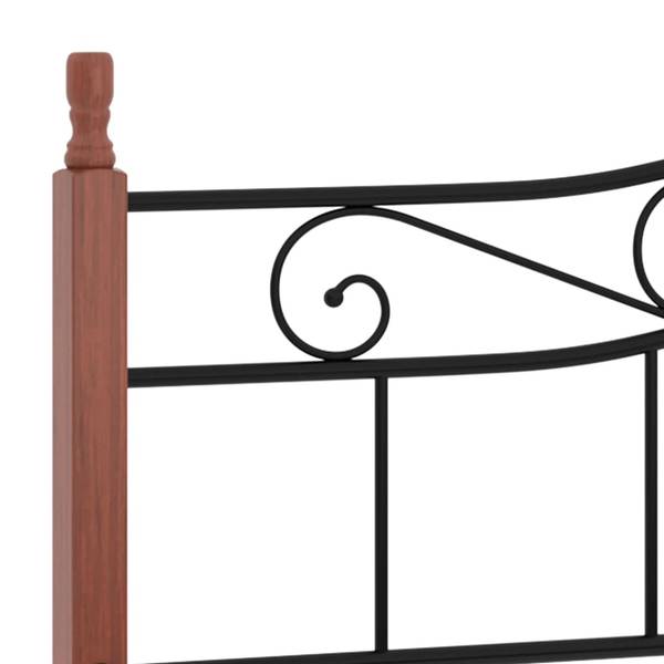 Cadre de lit 3007601 Marron - Chêne - 187 x 90 x 210 cm