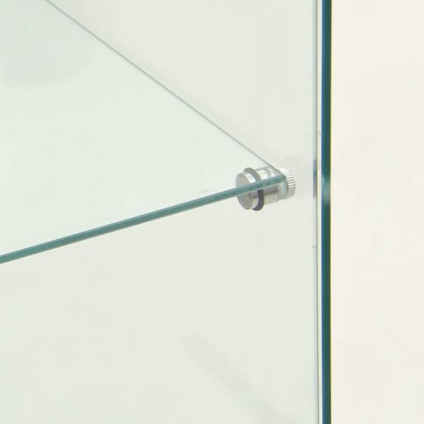 Glasvitrine DR-GQ01 Weiß - Glas - 36 x 164 x 42 cm