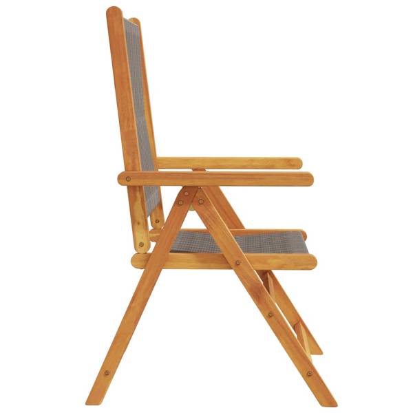 Chaise de jardin 3033687-3 (lot de 6) Gris