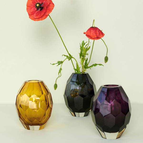 Vase Facet Honig